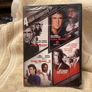 NEW Lethal Weapon DVD  movies  all 4 film favorites new in package